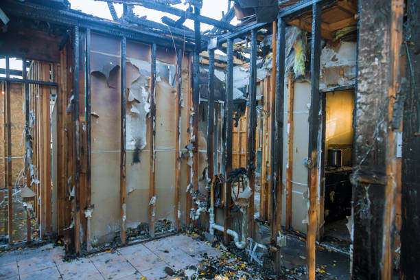 Professional Fire Damage Repair technician working in Wytheville, VA